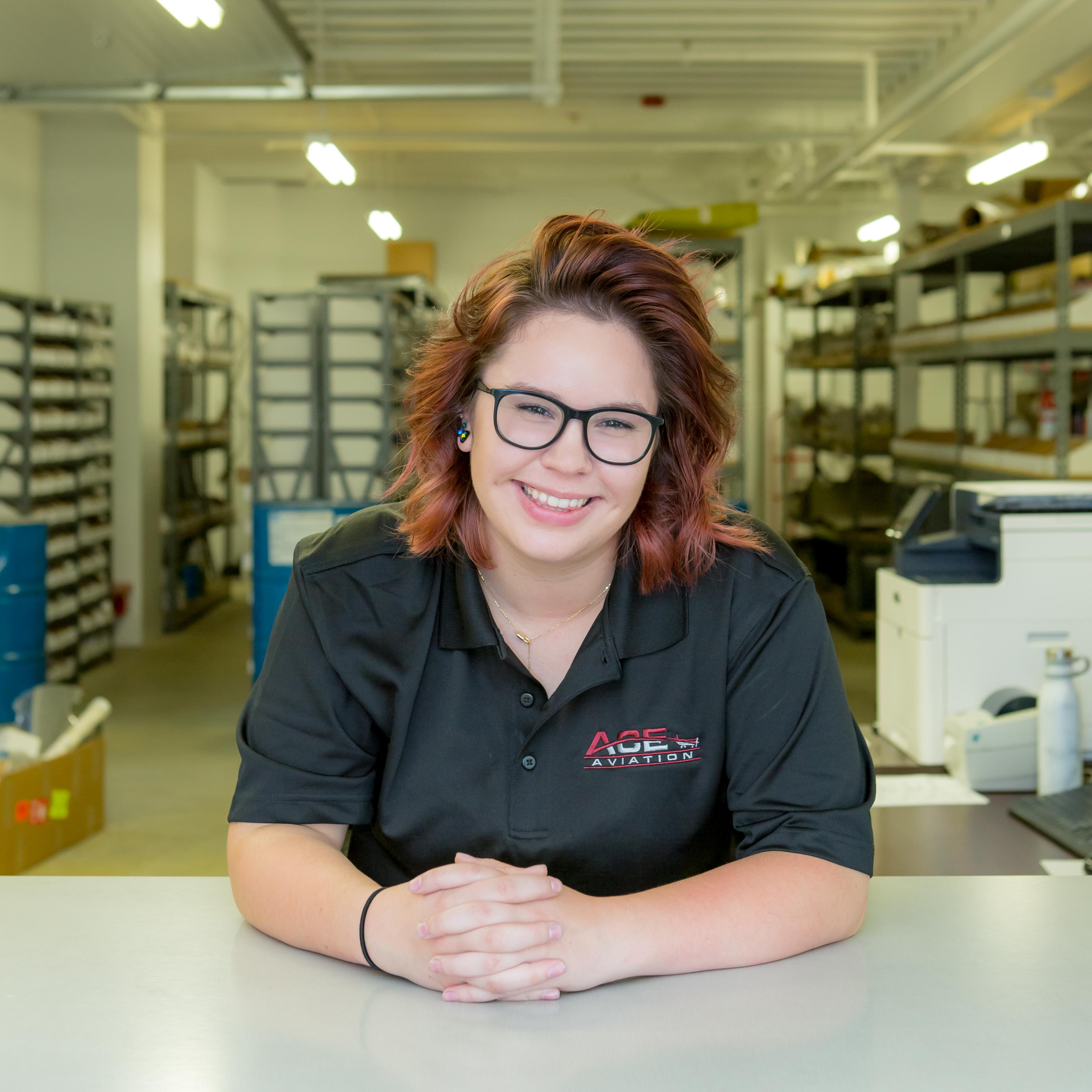Chloe Lynch, Parts Assistant